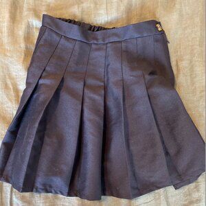 wild fable black pleated skirt